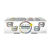 Chobani Zero Sugar Greek Yogurt Variety Pack, 16 pk./5.3 oz.
