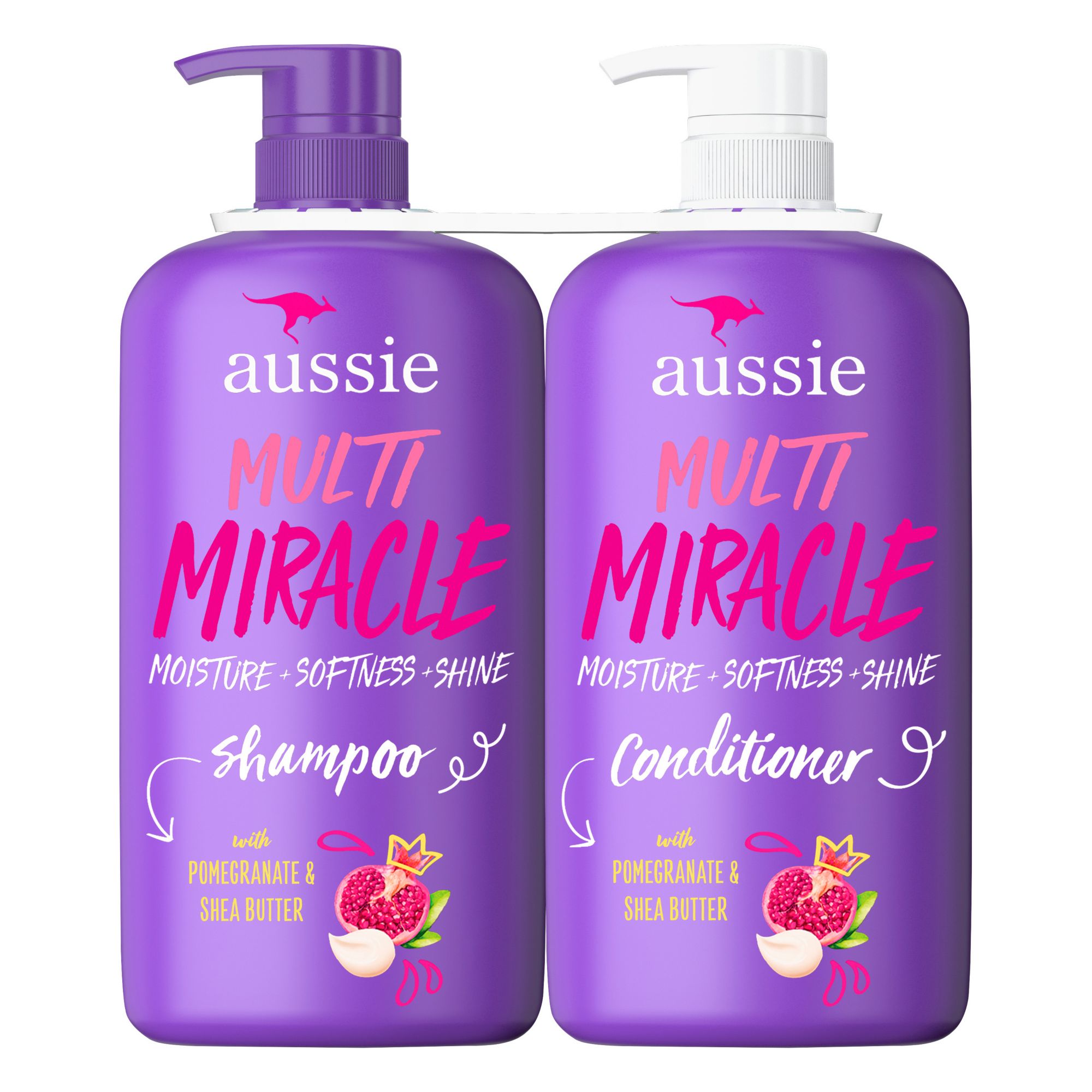 Aussie Multi Miracle Shampoo and Conditioner, 2 pk./33.8 fl. oz