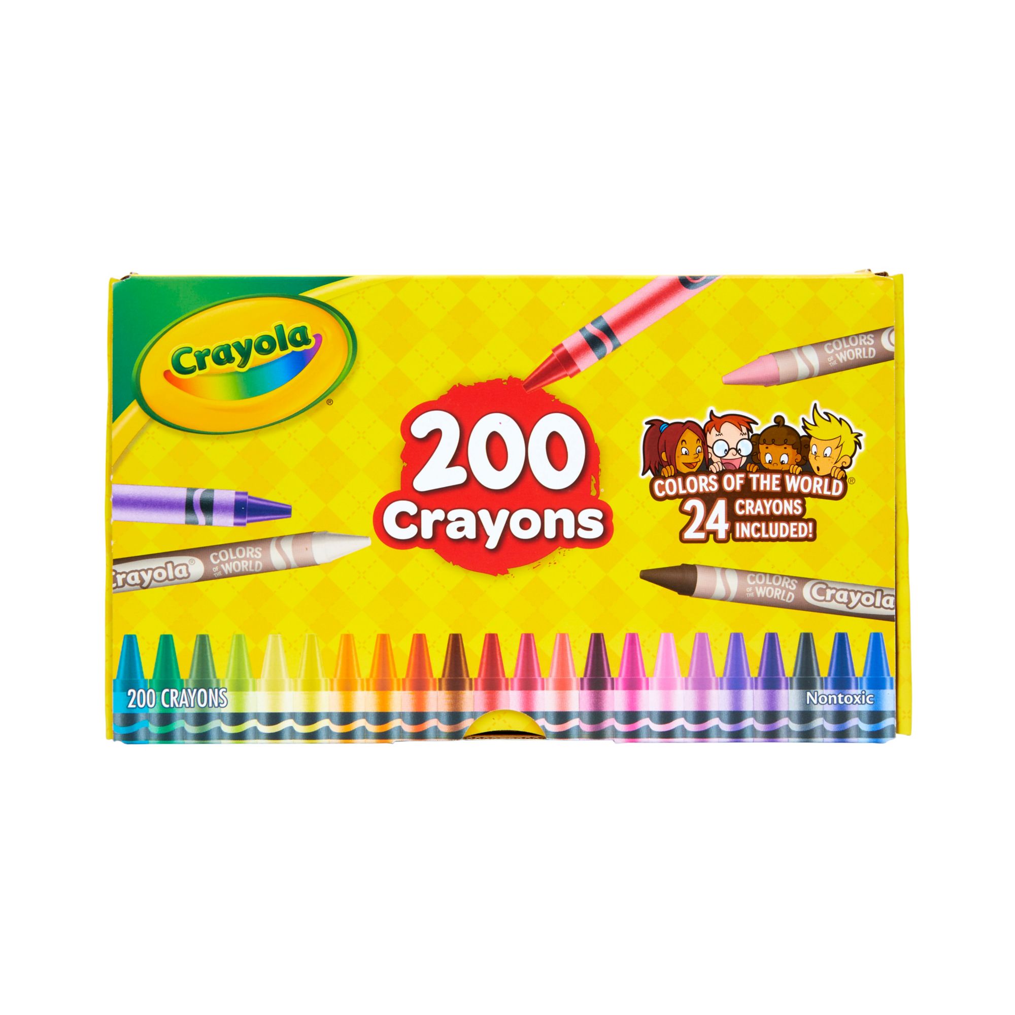 3 Packs Crayola Colors Of The World Crayons~ Multicultural~ 24 Ct ea Box~  NEW! - BND Treasure Chest