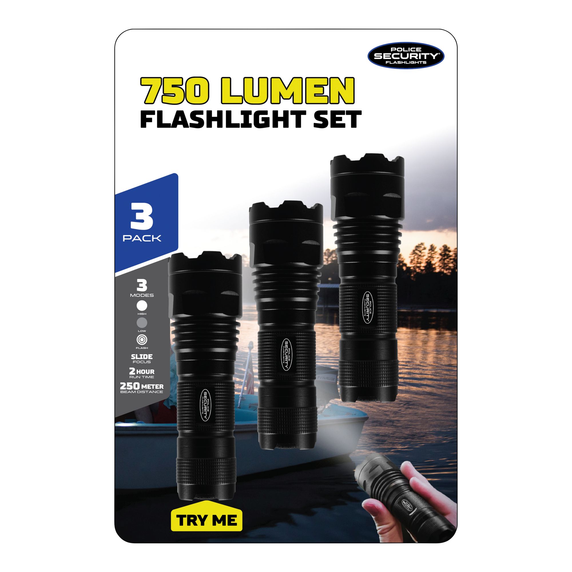 STORM FLASHLIGHT - Police Security Flashlights