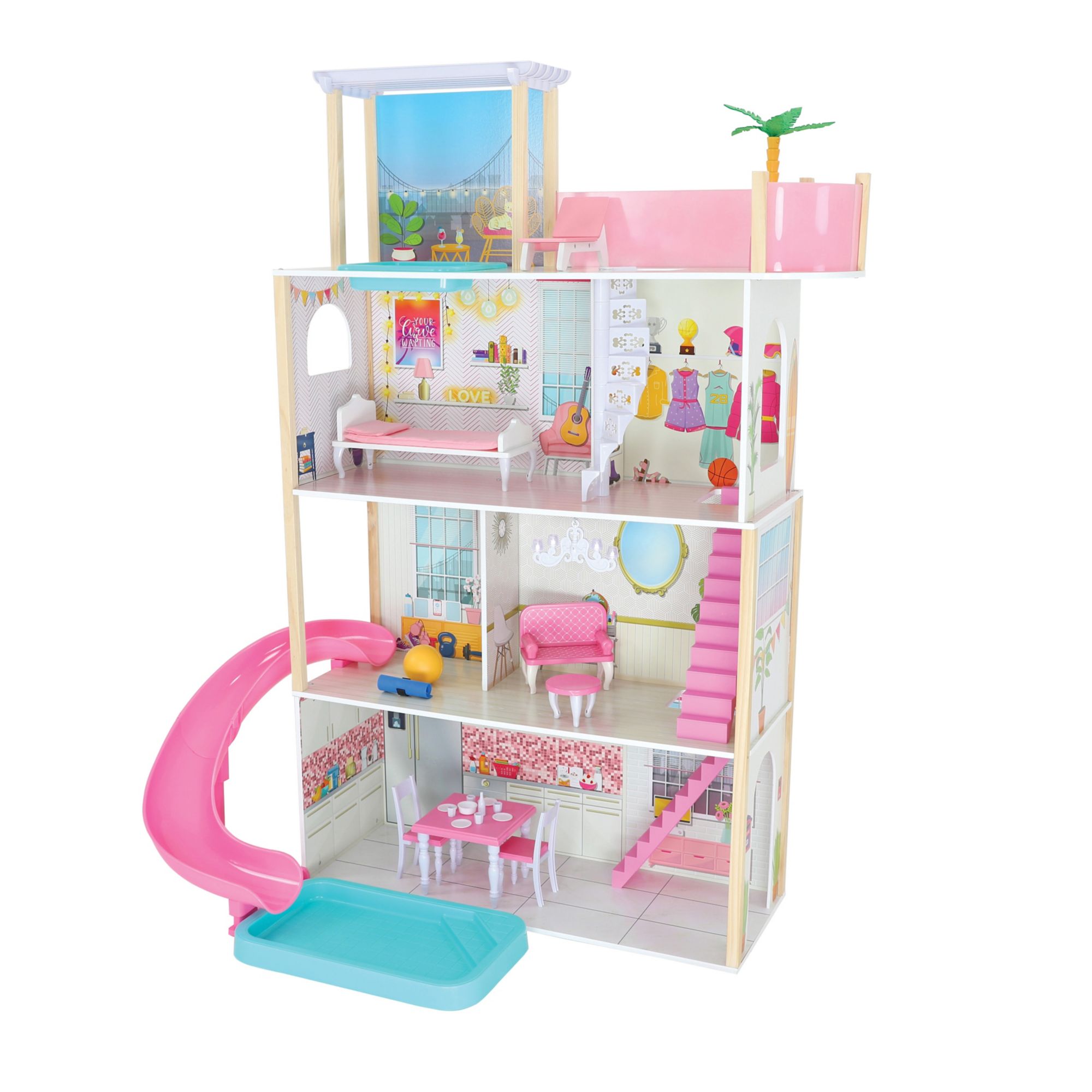 Barbie Vacation House Doll and Playset