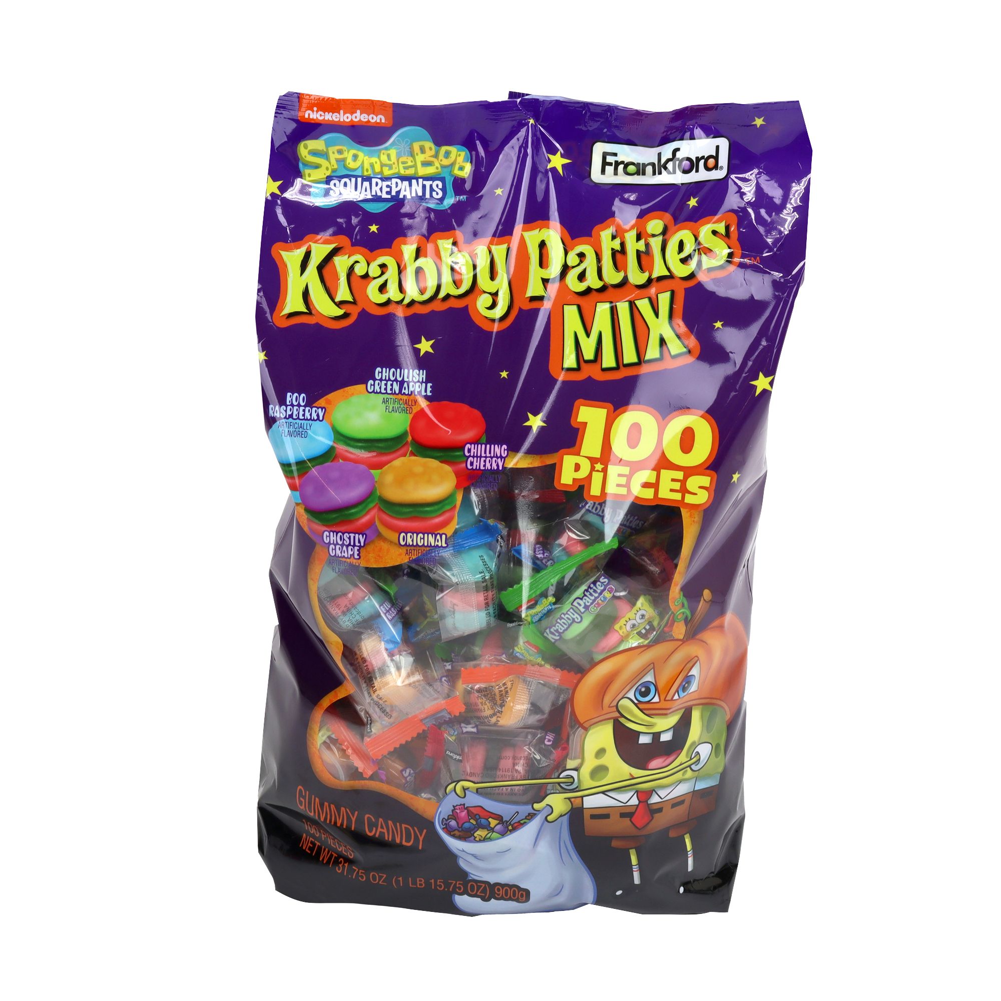 Halloween Krabby Patties Gummy Candies 100 ct. BJ s Wholesale Club