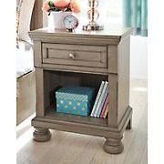 Ashley Furniture One Drawer Night Stand - Gray