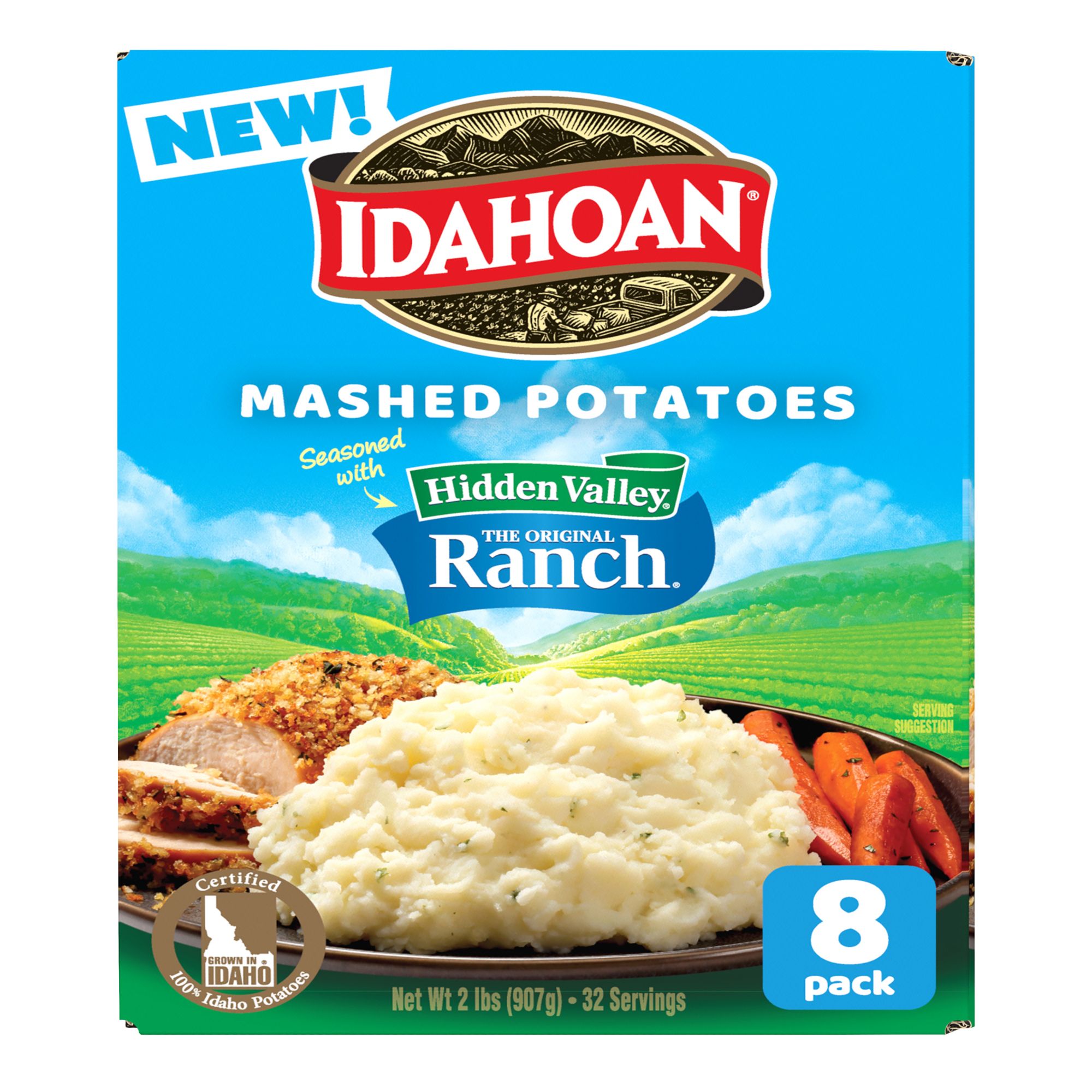 Our Brand Mashed Potatoes Homestyle Microwavable Family Size - 32 oz pkg