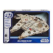 4D Build, Star Wars Millennium Falcon 3D Model Kit, 223-Piece