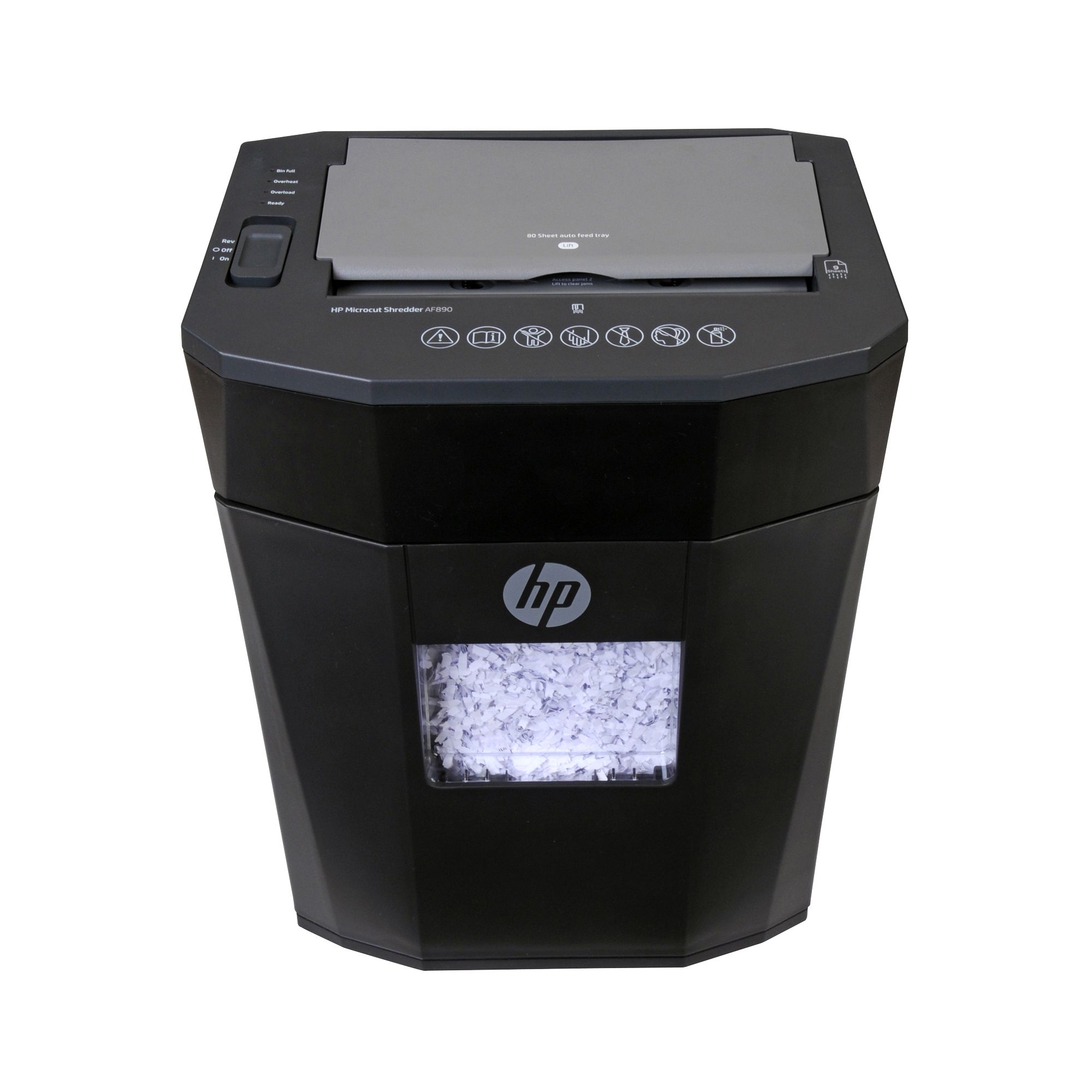 HP 80 Sheet Autofeed Microcut Shredder