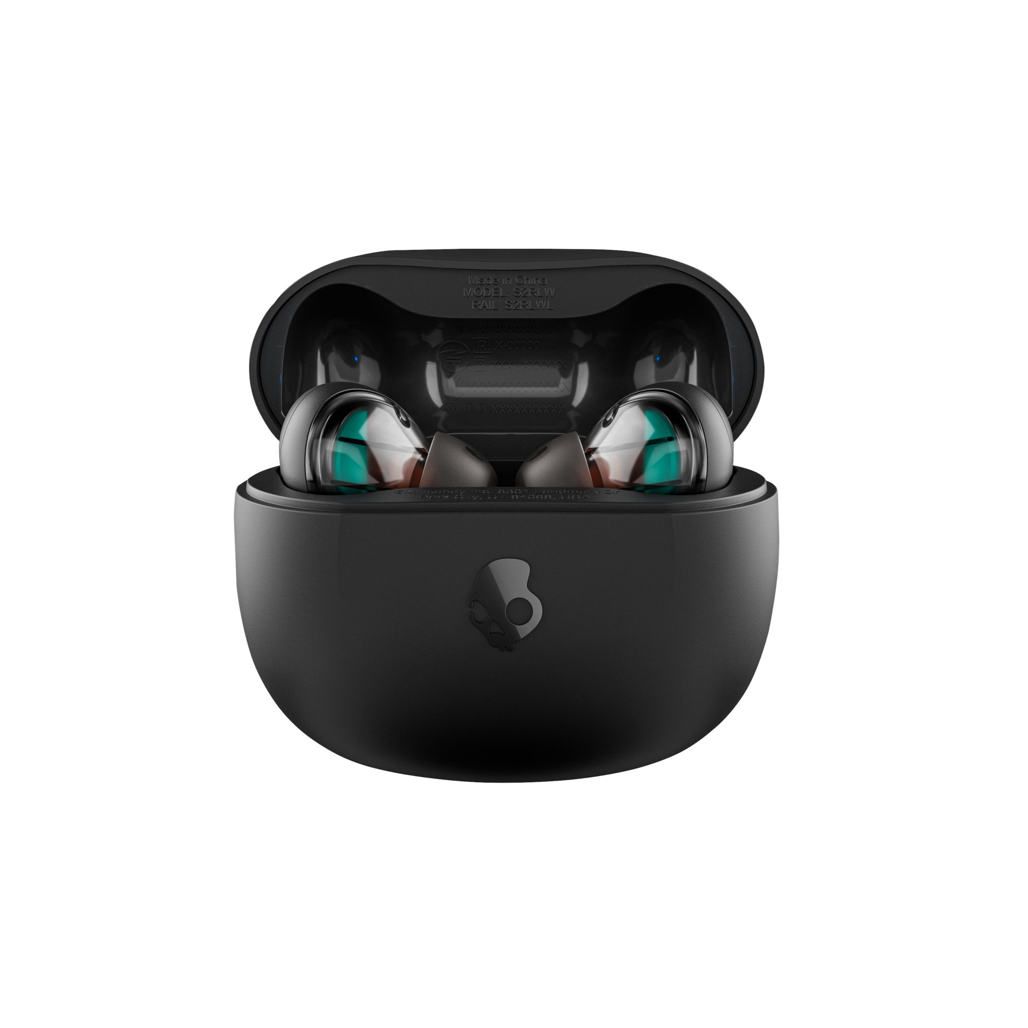 Skullcandy Rail True Wireless Earbuds with Skull iQ - Black