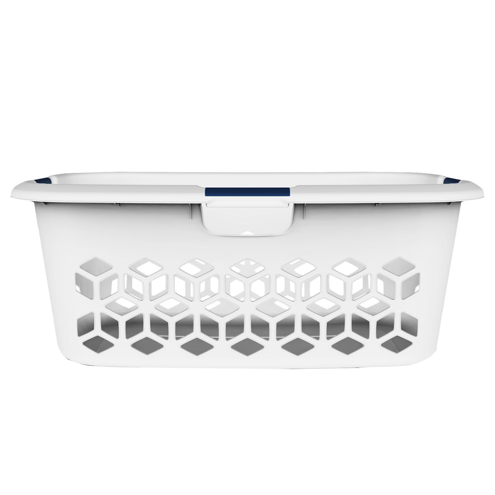 Organize-it 18.5-Gallon Body Contour Laundry Basket, 2 pk. - White