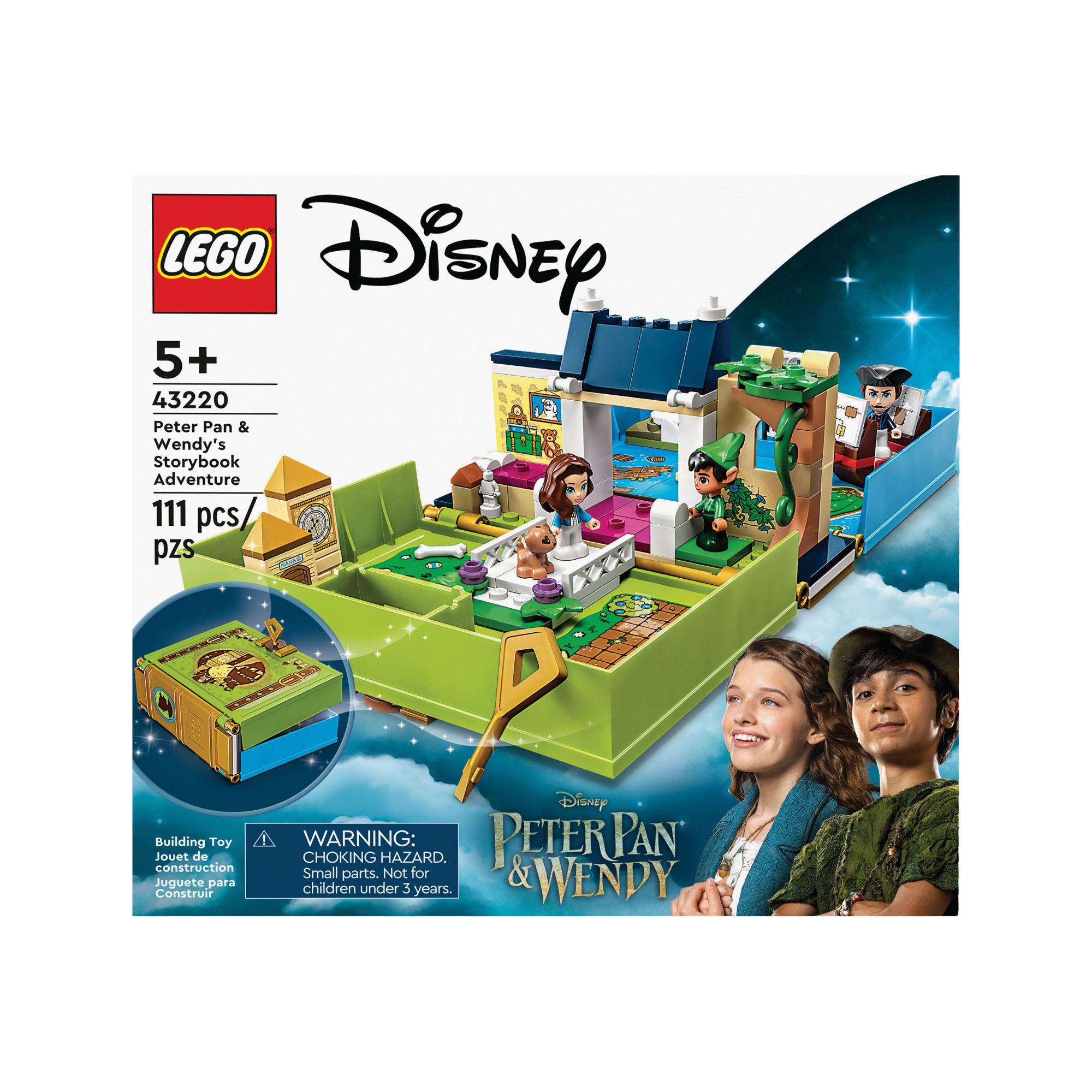 Buy LEGO® Disney Peter Pan & Wendys Storybook Adventure 43220 (111 Pieces)