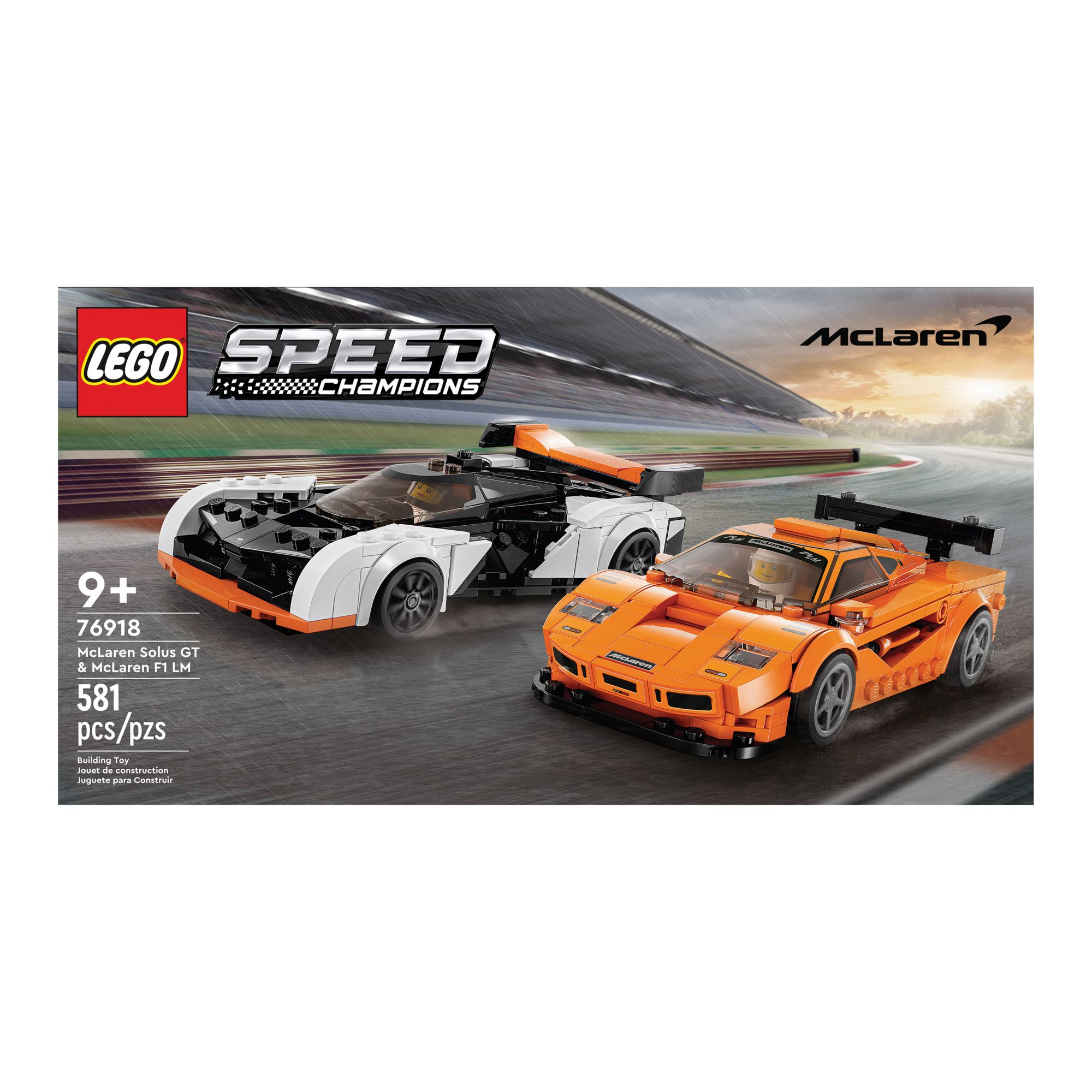 LEGO Speed Champions McLaren Solus GT & McLaren F1 LM