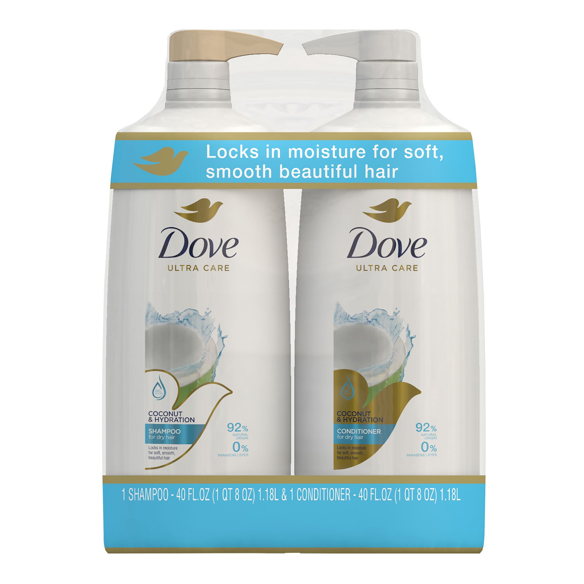 Dove Shampoo Coconut + Hydration – 355ml – MyVoiceStore