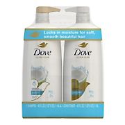 Dove Ultra Care Coconut & Hydration Shampoo and Conditioner For Dry Hair, 2 pk./40 oz.