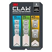 3M Claw Drywall Picture Hanger Set with Temporary Spot Markers