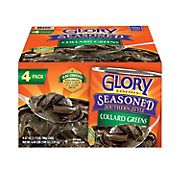 Glory Foods Seasoned Real Southern Style Collard Greens, 4 pk./27 oz.