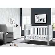 Delta Children Miles 4-in-1 Convertible Crib - White with Cloud