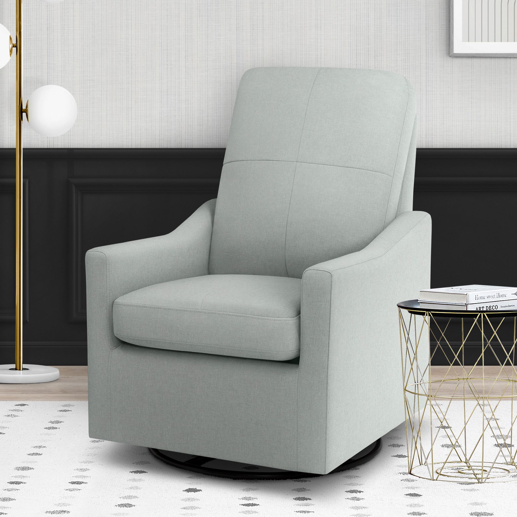 Delta swivel hot sale glider chair