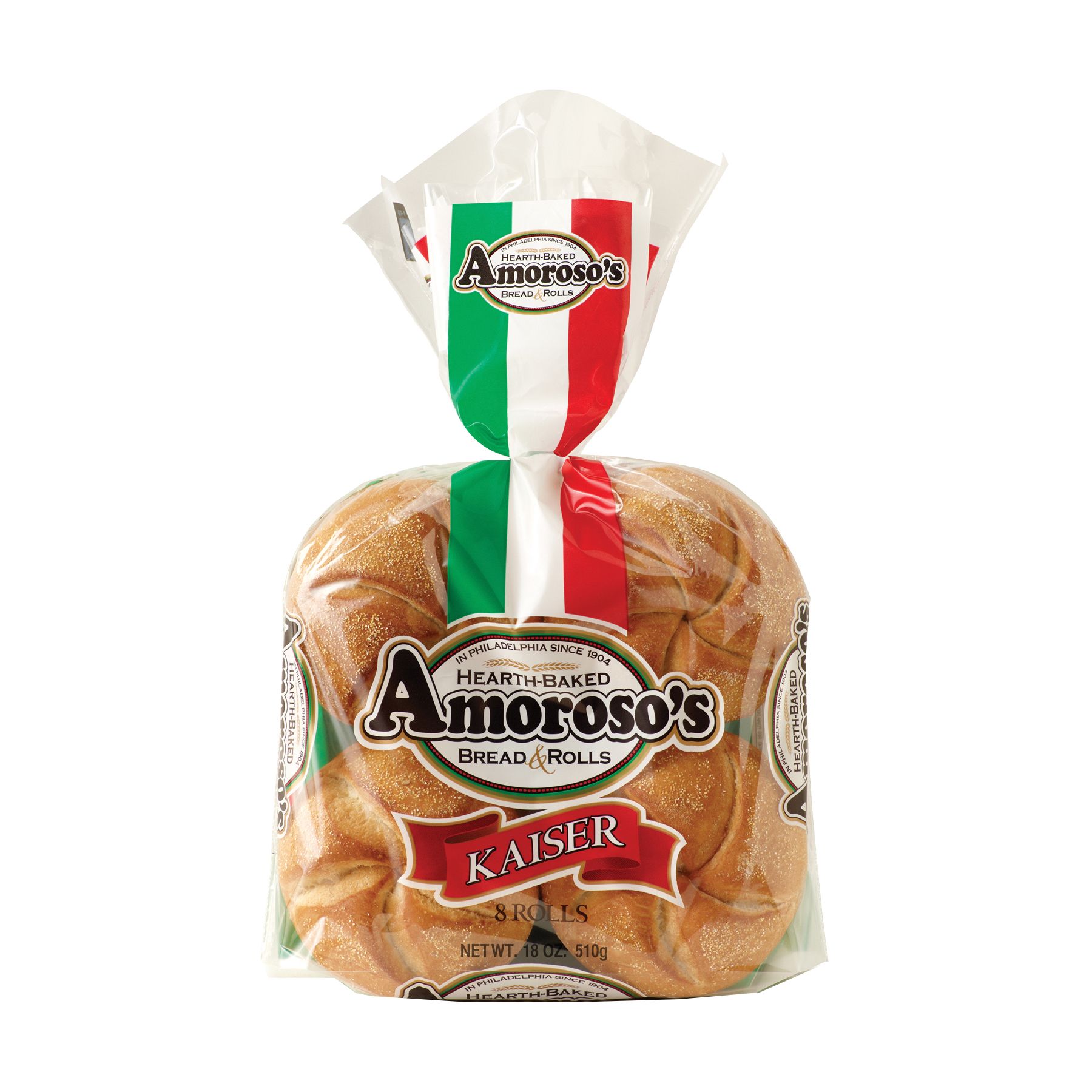 Amoroso's Kaiser Rolls, 8 pk.