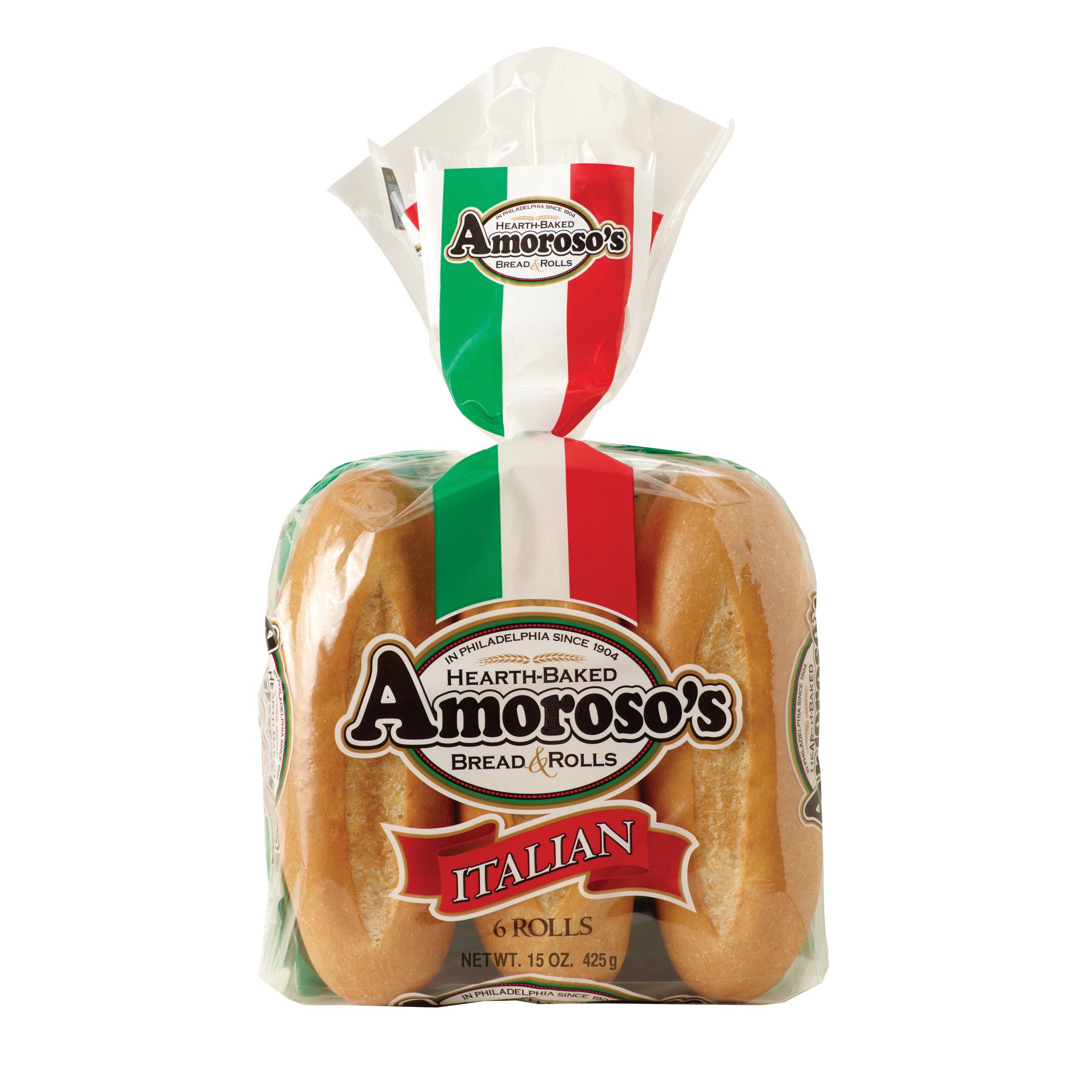 Amoroso's Italian Rolls, 6 pk.