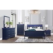 Charlie Queen Bedroom Set - Blue