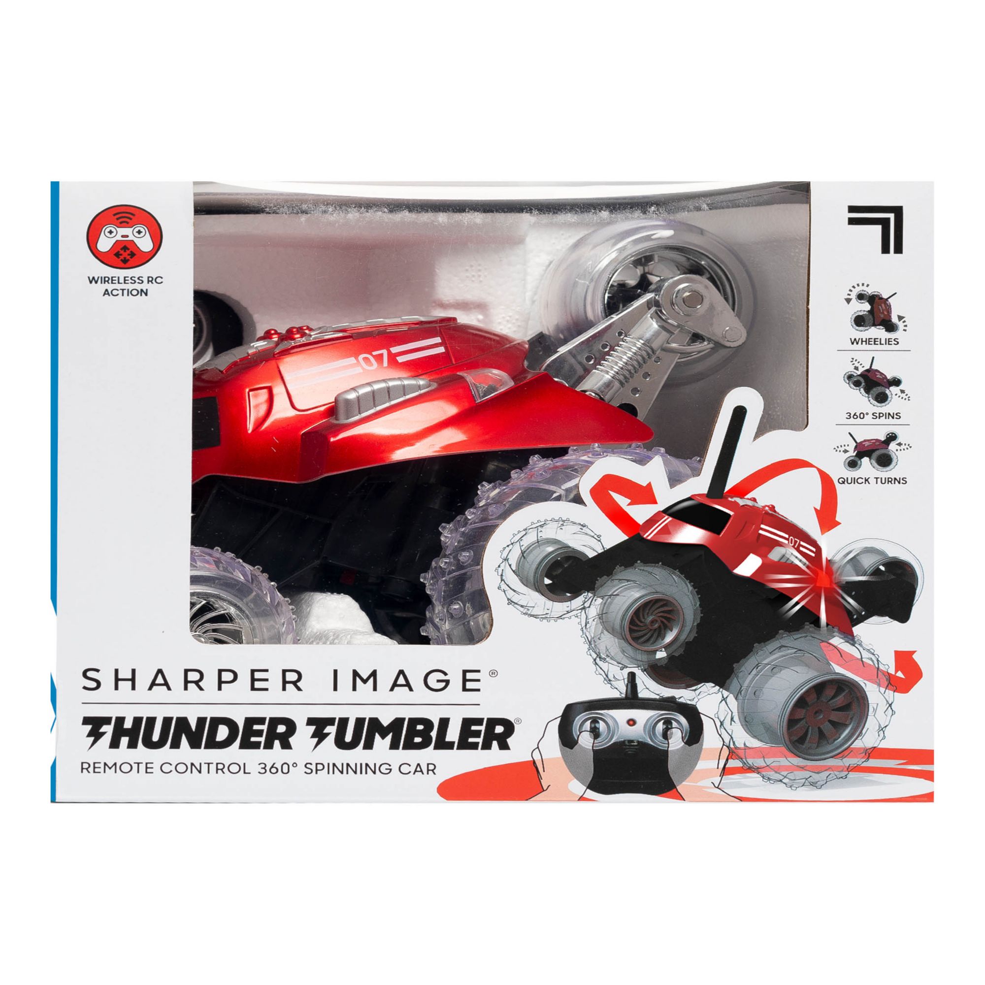 Sharper Image Thunder Tumbler RC Toy Car