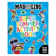 Mad Libs Super Summer Activity Book: Sticker and Activity Book 