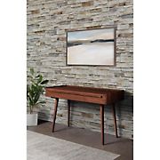 Abbyson Ana 48&quot; Wide Wood Writing Desk - Brown