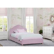 Delta Children Upholstered Twin Bed - Light Pink