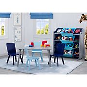 Delta Children Kids Toy Storage Organizer with 12 Plastic Bins - Blue