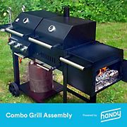 Handy Combo Grill Assembly