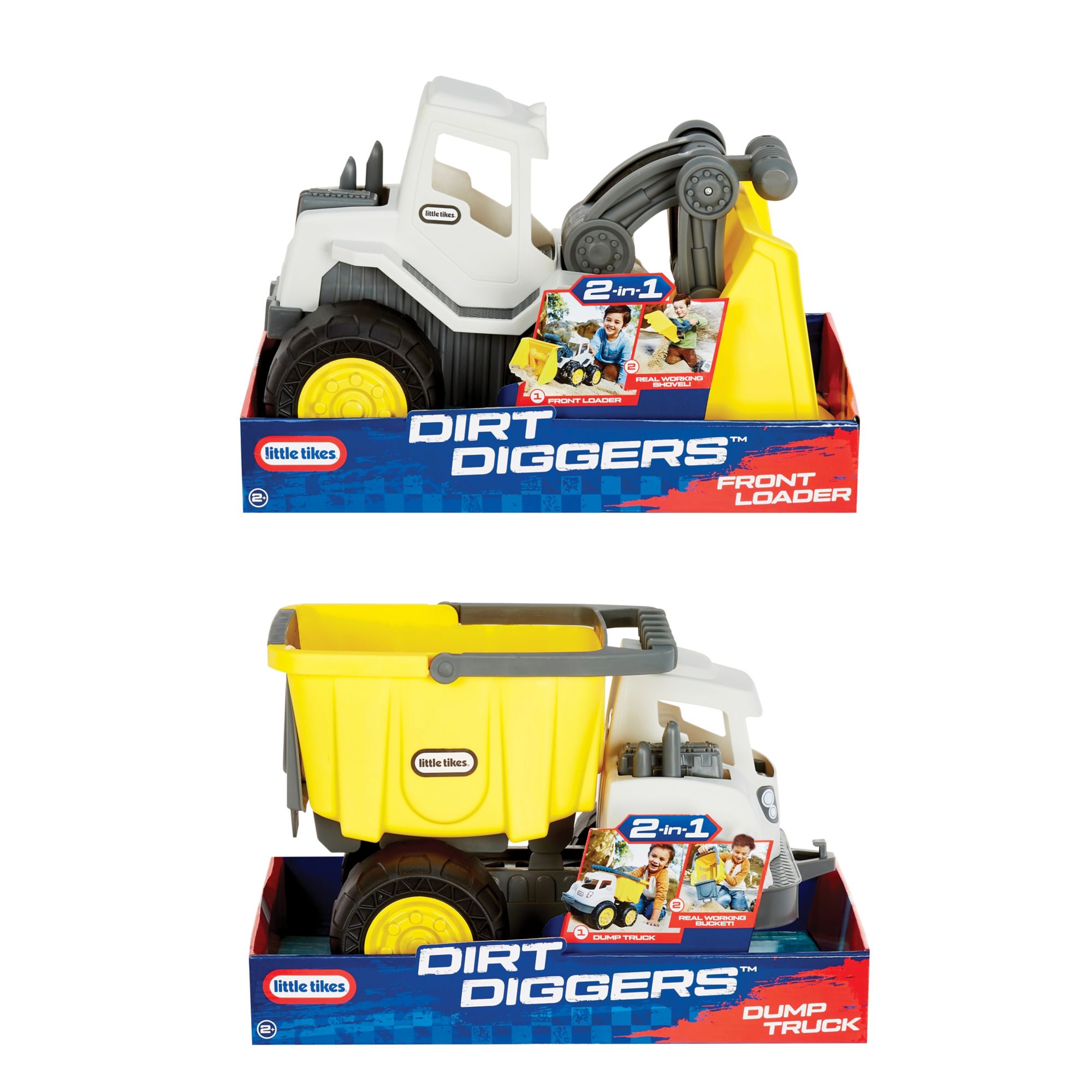 Little Tikes Dirt Diggers 2-In-1 Vehicle, 2 pk.