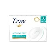 Dove Sensitive Skin Beauty Bar, 16 ct./4 oz.