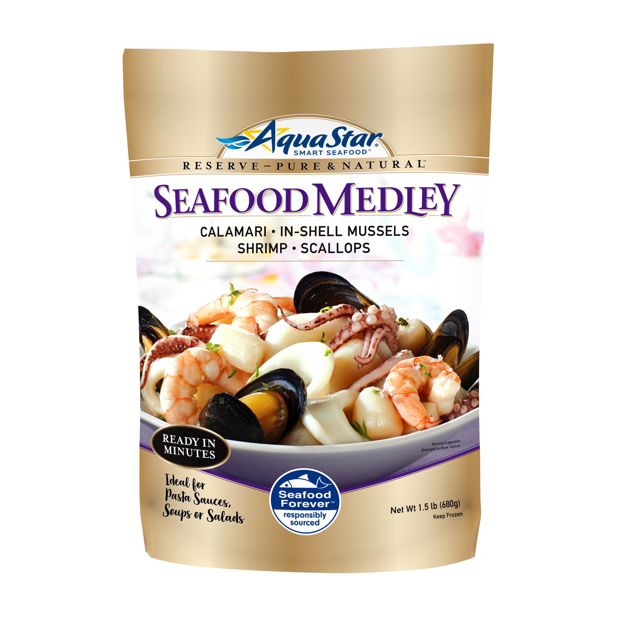 Aqua Star Seafood Medley 1.5 lbs. BJ s Wholesale Club