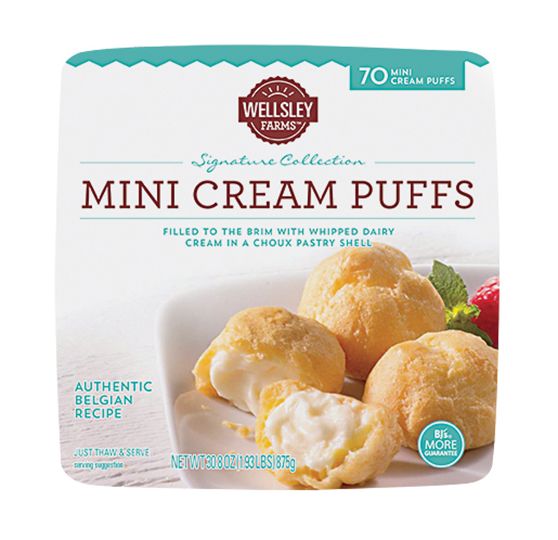 Wellsley Farms Mini Cream Puffs, 70 ct.