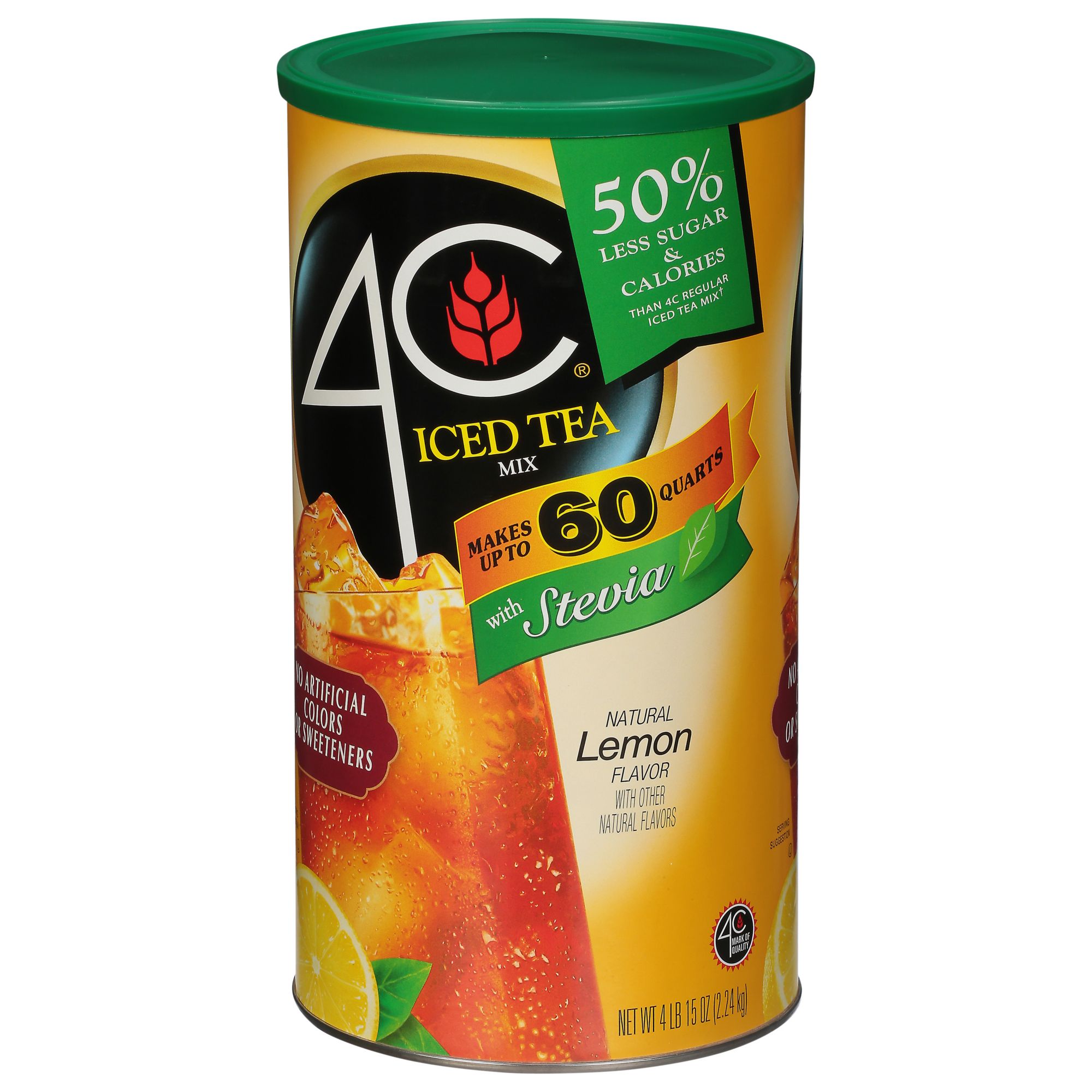 4C Lemon Iced Tea 50% Less Sugar, 60 qt. | BJ's Wholesale Club