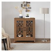 Foremost Home Wren Multi-Function Bar Cabinet - Brown