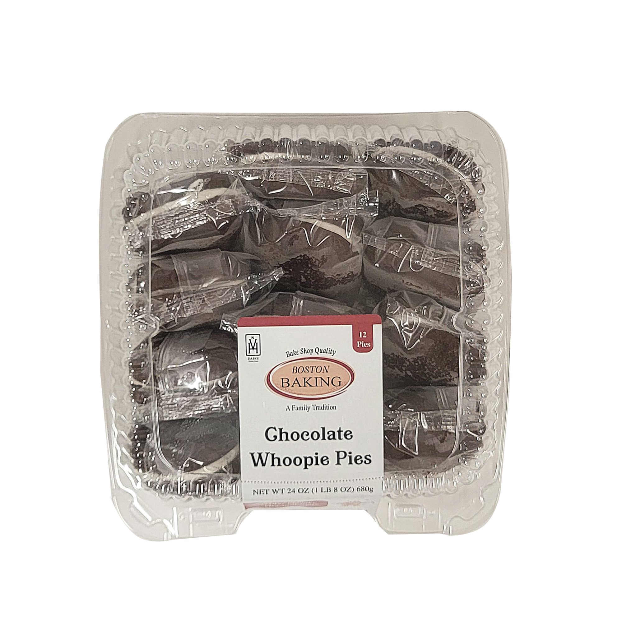 Boston Baking, Inc. Chocolate Whoopie Pies, 12 pk./2 oz.