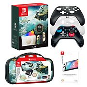 Nintendo Switch OLED Model Console Bundle with Case and Wireless Controller
