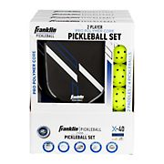 Franklin Sports Oasis 2 Player Poly Pickleball Paddle Set