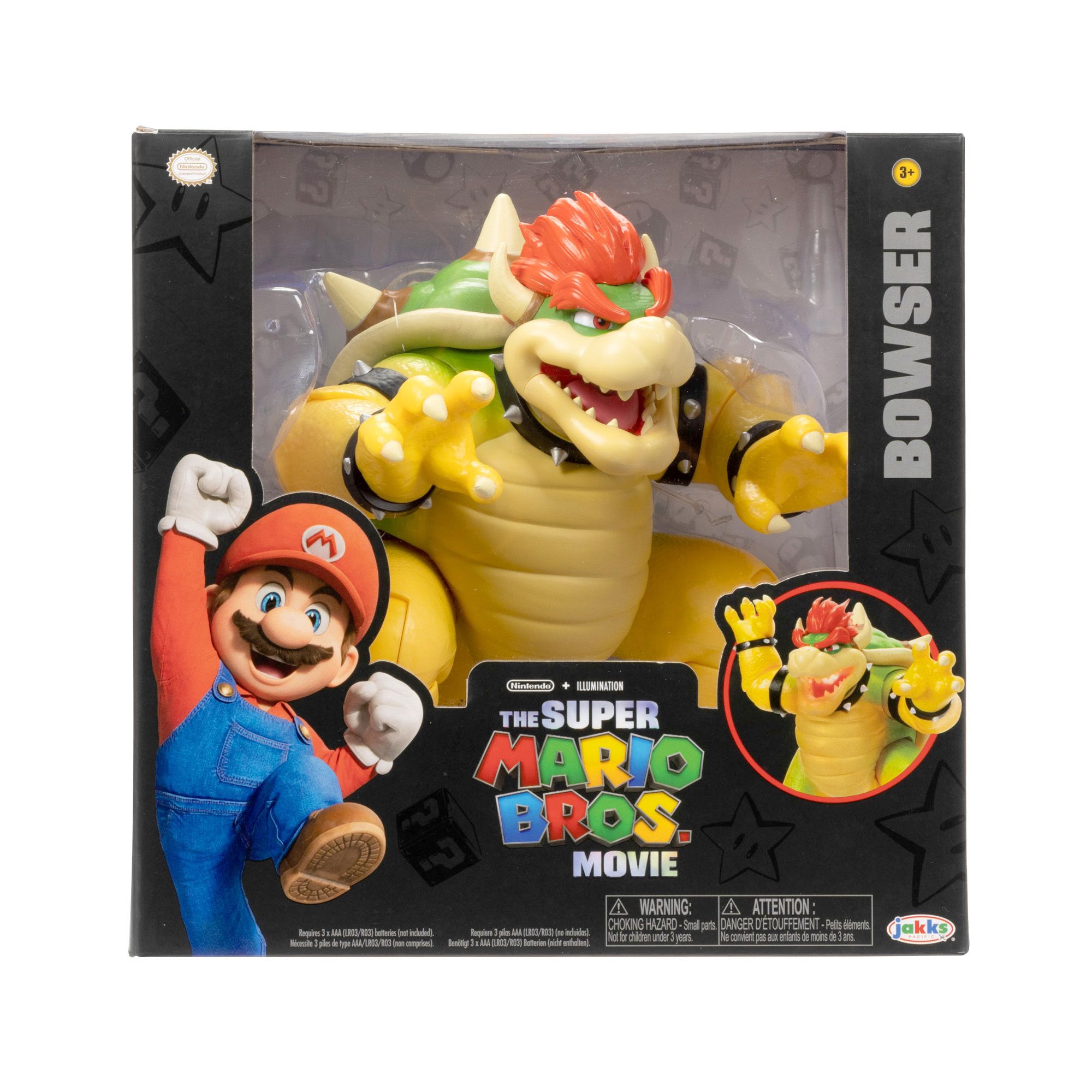 The Super Mario Bros. Movie 7&quot; Deluxe Bowser Figure