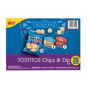 Tostitos Mix Tortilla Chips, Queso, and Salsa Variety Pack
