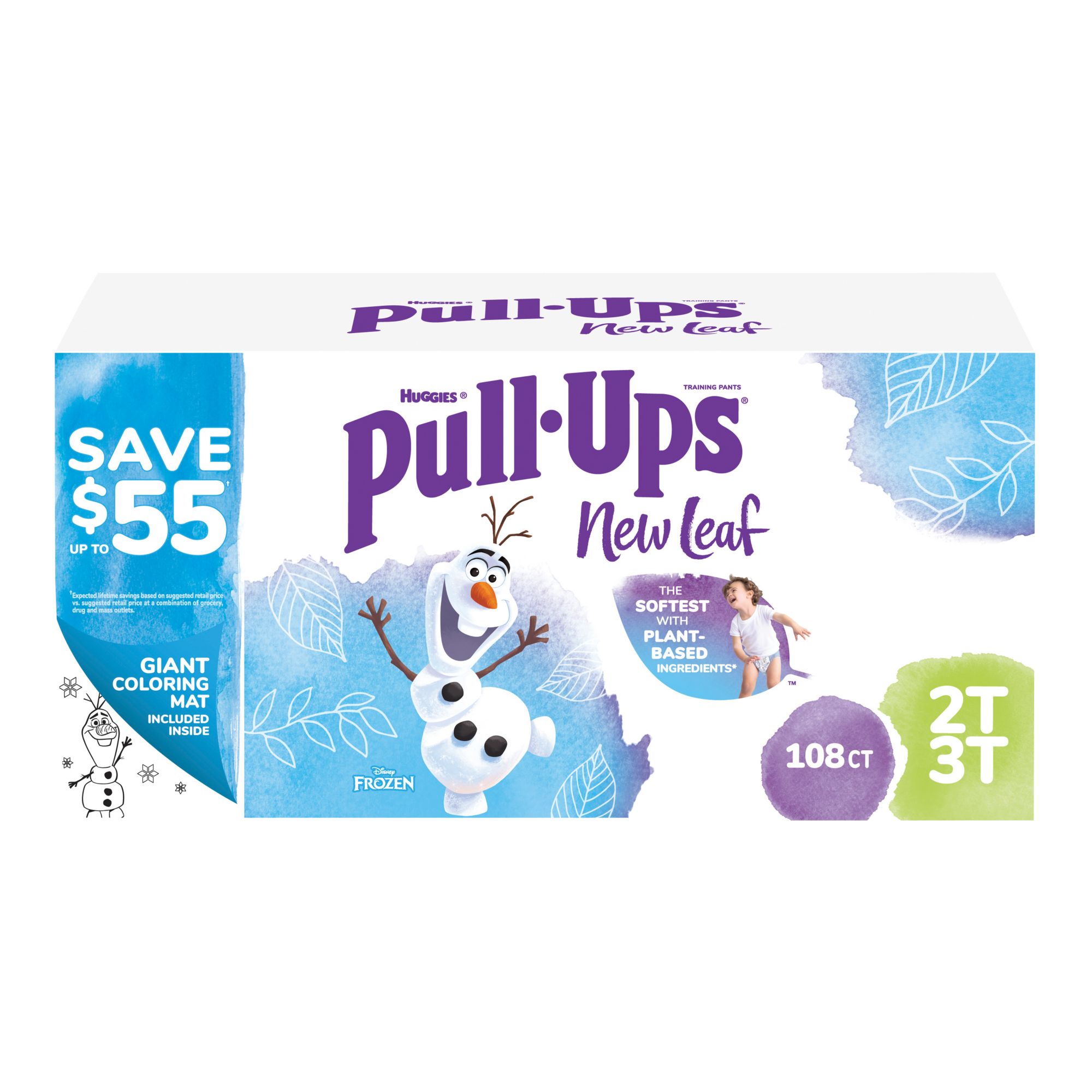  Pull-Ups New Leaf Girls Disney Frozen Potty