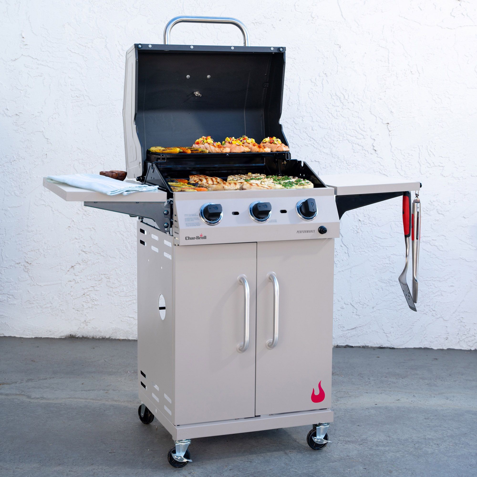 Char Broil 3 Burner Gas Grill Stone BJ s Wholesale Club