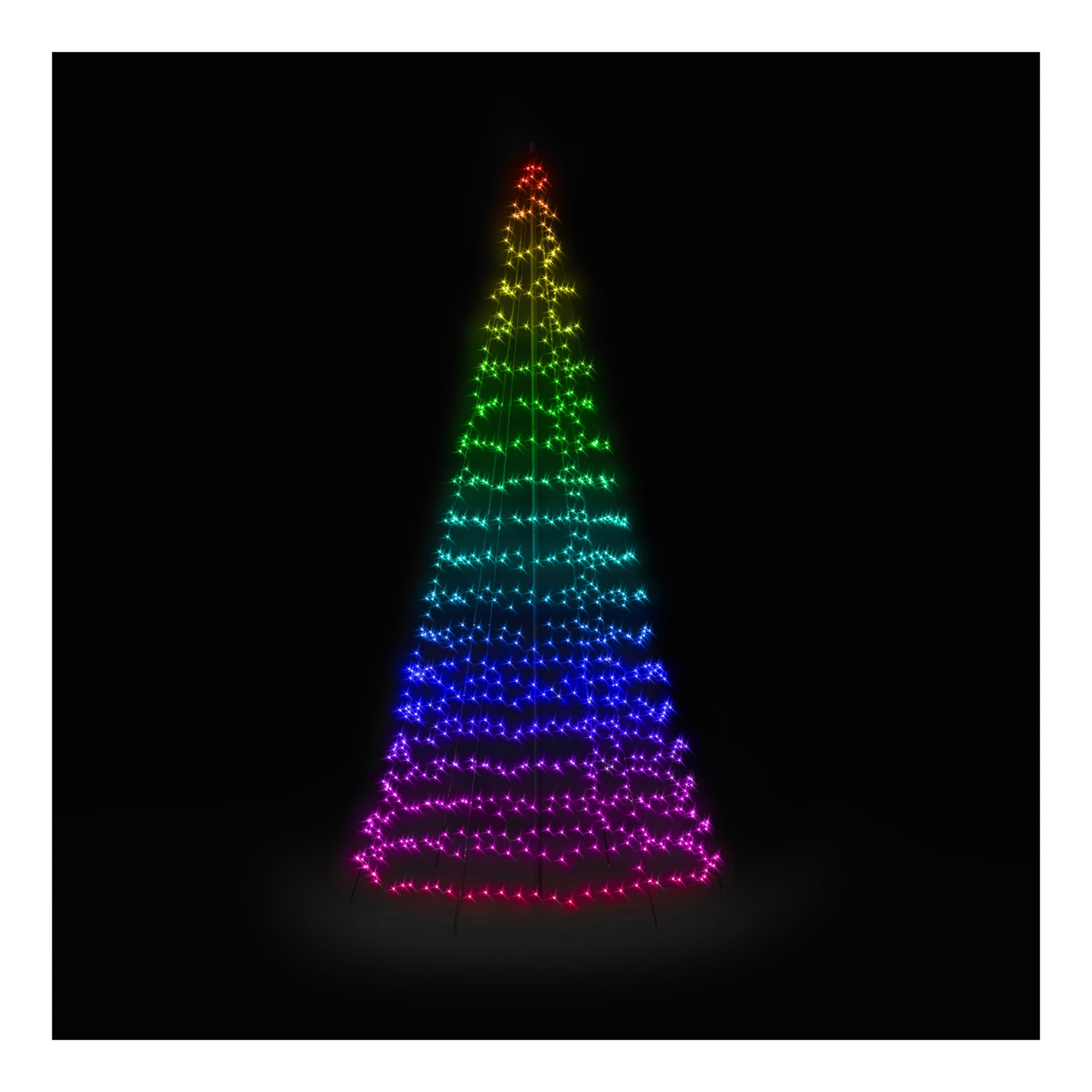 Twinkly 13' App-Enabled Light Tree with 750 RGB+W LED Lights