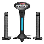 Singing Machine Premium Wi-Fi Karaoke System with 7&quot; touchscreen display, 200W power, 2 Microphones, Black