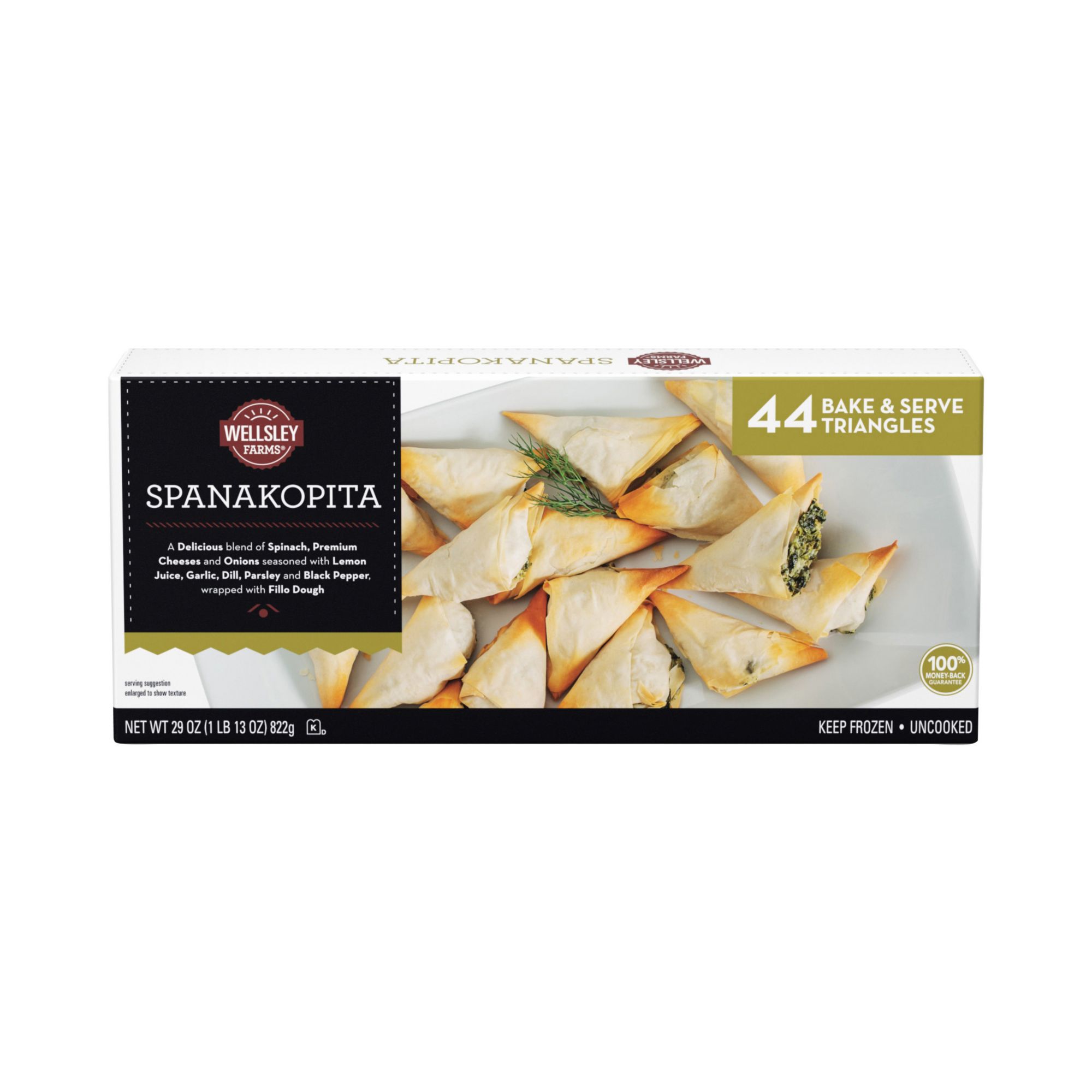 Wellsley Farms Signature Collection Spanakopita, 29 oz.