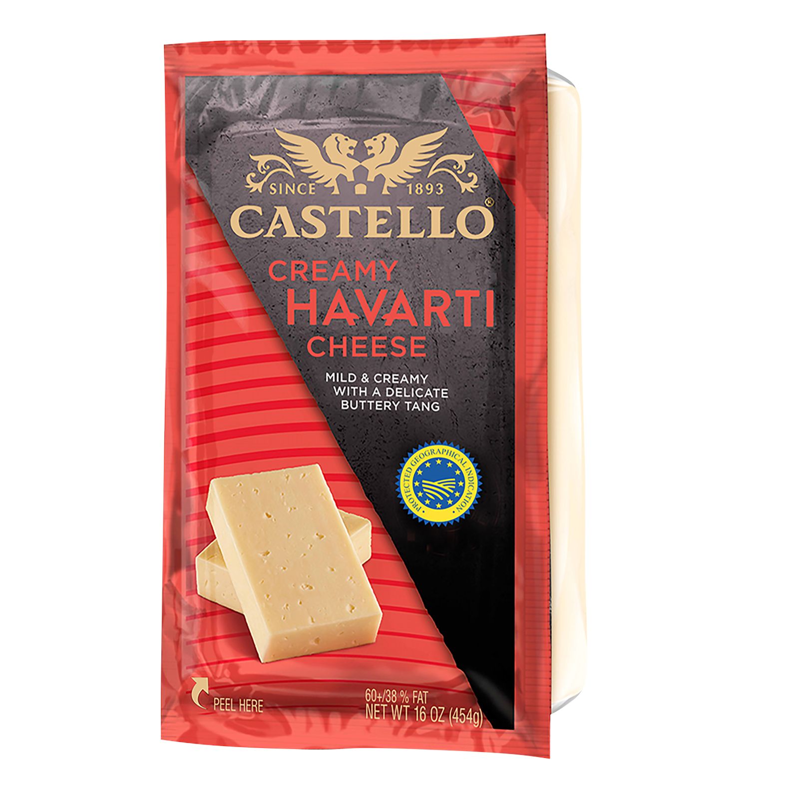 Castello Danish Creamy Havarti Cheese, 16 oz.