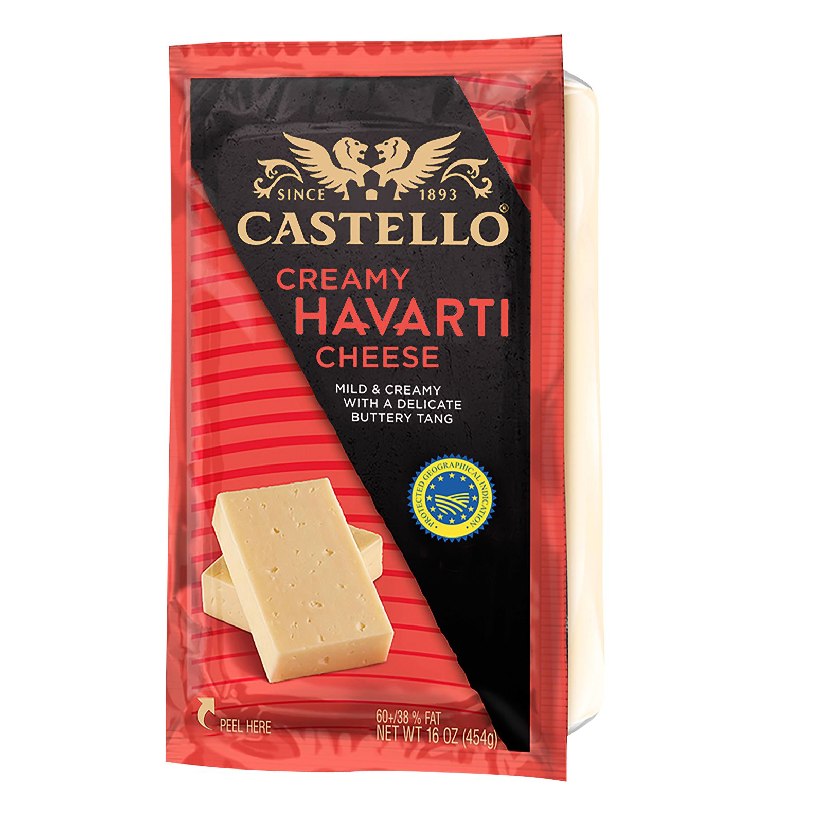 Castello Danish Creamy Havarti Cheese, 16 oz.