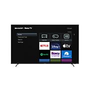 Sharp 55&quot; 4K UHD Smart Roku TV with 3-Year Coverage