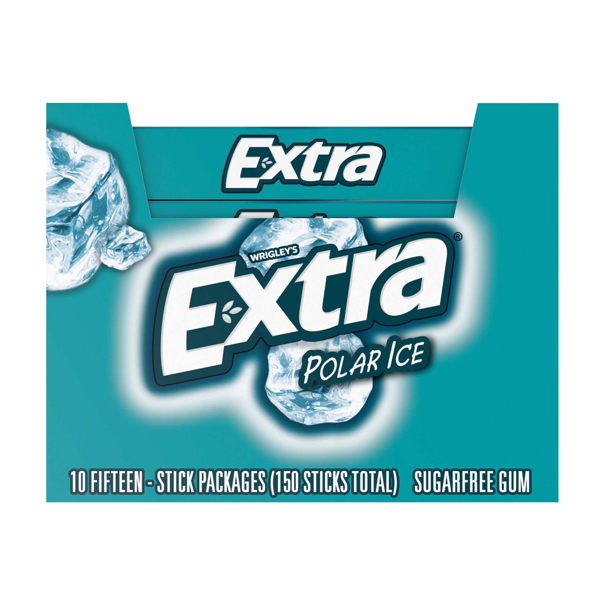 Extra Polar Ice Sugar-Free Gum, 10 pk./15 ct.