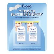 Biore Original Deep Cleansing Oil-Free Blackhead Remover Strips, 24 ct.